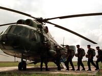 An Mi-8 helicopter is shown in this undated file photograph