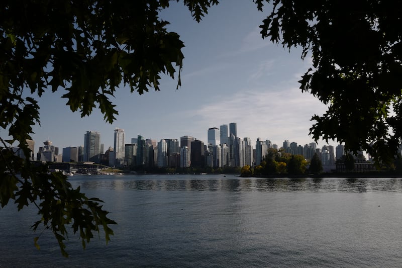 Vancouver skyline
