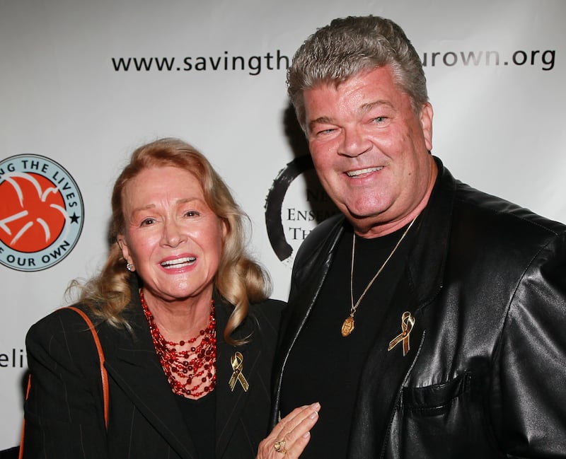 Diane Ladd and her husband, Robert Charles Hunter, attend a Hollywood event in 2010.