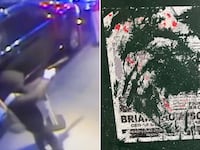 Wanted posters have appeared in New York targeting top executives.