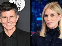 Tig Notaro (left) and Cheryl Hines (right)