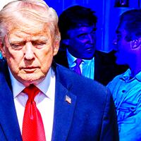 Donald Trump photo illustration, illo
