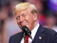 Donald Trump is appealing the $450 New York civil fraud judgment against him.