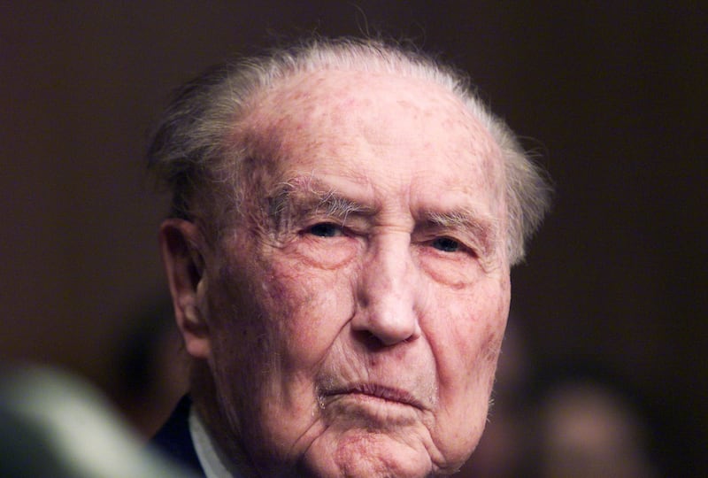 Republican Sen. Strom Thurmond of South Carolina was the oldest Congress member.