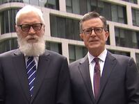 David Letterman and Stephen Colbert