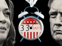 Kamala Harris and Donald Trump