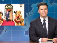 SNL, Colin Jost talking Trump and Halloween
