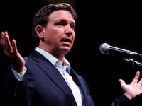 Republican presidential candidate and Florida Governor Ron DeSantis