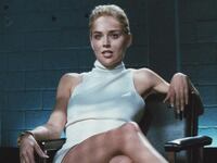 Sharon Stone in "Basic Instinct" in 1992.