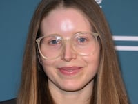 Jessie Cave attends The International Booker Prize 2025 Winner Announcement at the Tate Modern.