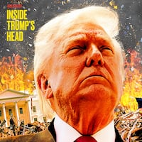 Trump's stairway to Hell.
