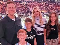 Ivanka Trump, Jared Kushner, and their three children, Theo, Joseph, and Arabella.