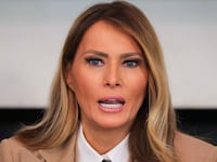 U.S. first lady Melania Trump.