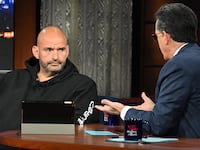 The Late Show with Stephen Colbert and guest Sen. John Fetterman
