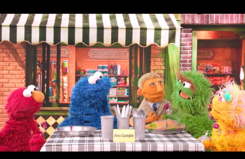 'Forks Out': A Benoit Blanc Sesame Street Mystery