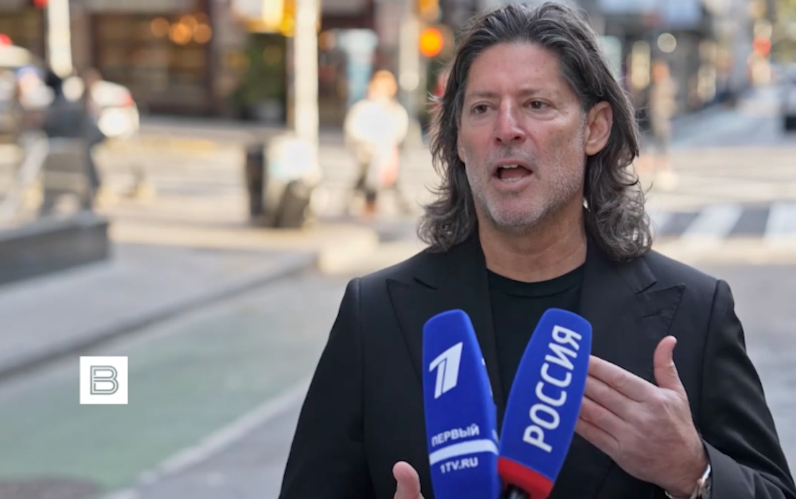 Melania's adviser speaks to Kremlin-controlled TV. Vesti