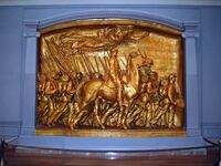A Declare Emergency climate activist has been arrested after allegedly damaging ‘The Shaw 54th Regiment Memorial’ at the National Gallery of Art in Washington, D.C.