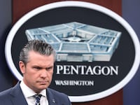 U.S. Secretary of War Pete Hegseth provides updates on military operations in Iran