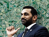 Kash Patel brags about saving the FBI money.