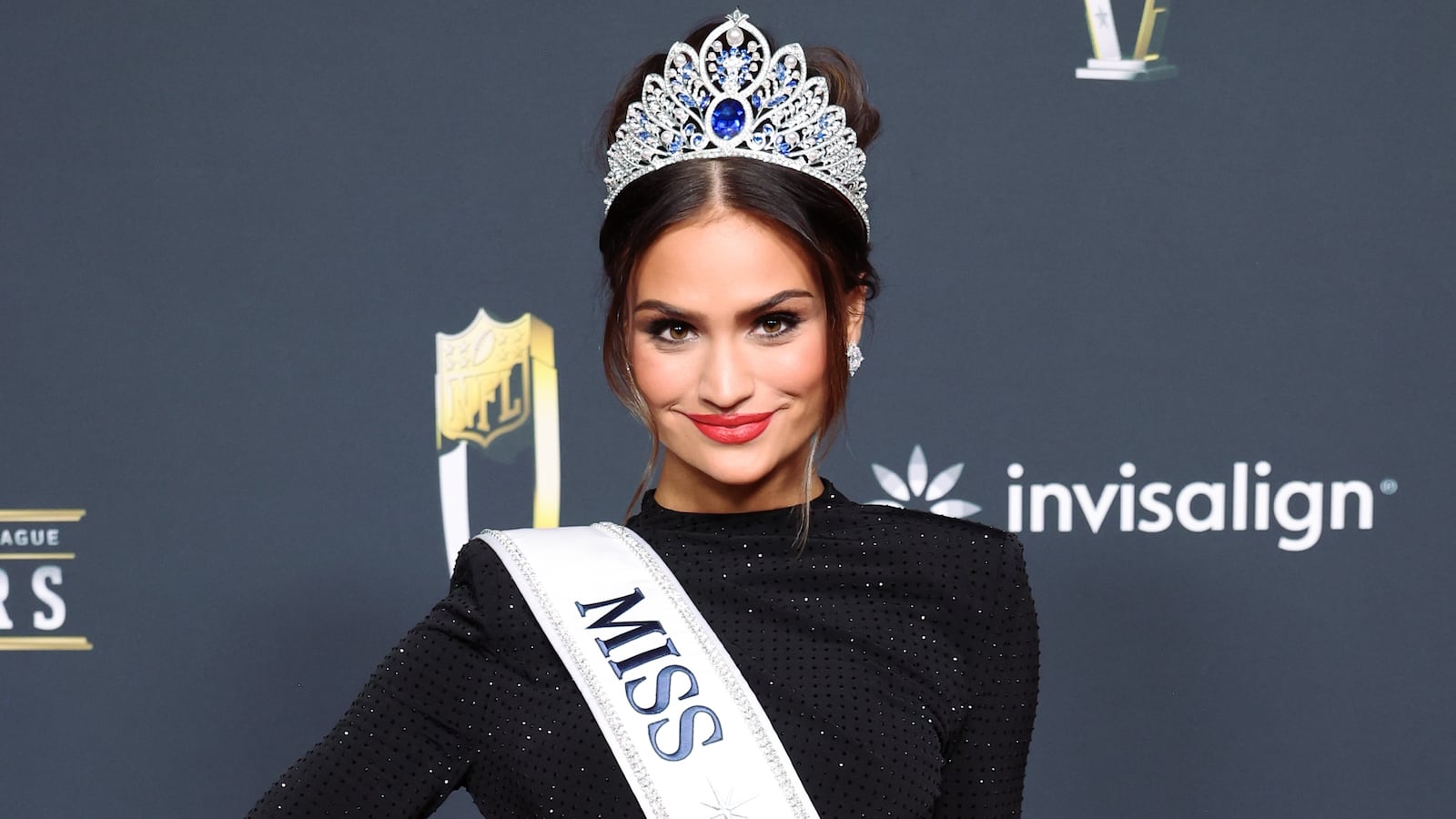Audrey Eckert at the 15th Annual NFL Honors held at the Palace of Fine Arts on February 05, 2026 in San Francisco, California.