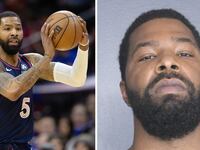 Morris Sr. for the 76ers and in his mugshot