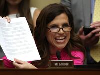 Rep. Nancy Mace questions United States Secret Service Director Kimberly Cheatle as she testifies before the House Oversight and Accountability Committee.
