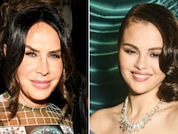 Karla Sofia Gascon and Selena Gomez