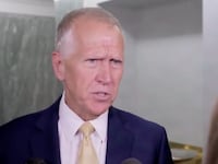 Thom Tillis speaks to CNN.