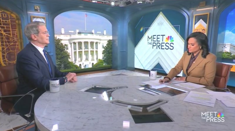 Scott Bessent on Meet the Press with Kristen Welker