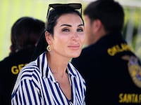 Laura Loomer is seen outside the U.S. Capitol on Thursday, June 12, 2025.