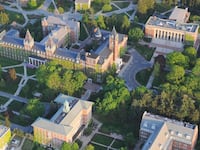 Image: Aerial view of Holy Cross University Campus
