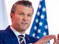 Pete Hegseth, US defense secretary.