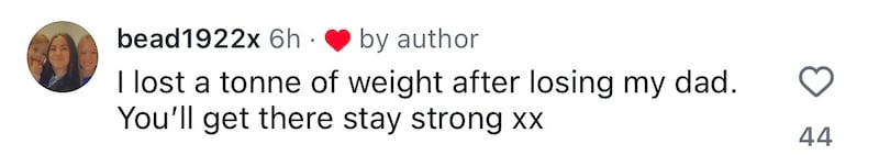 Instagram comment