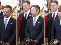 Dell Technologies CEO Michael Dell, left, and Altimeter Capital CEO Brad Gerstner during an event in the Oval Office of the White House on Oct. 7, 2026 in Washington, DC.
