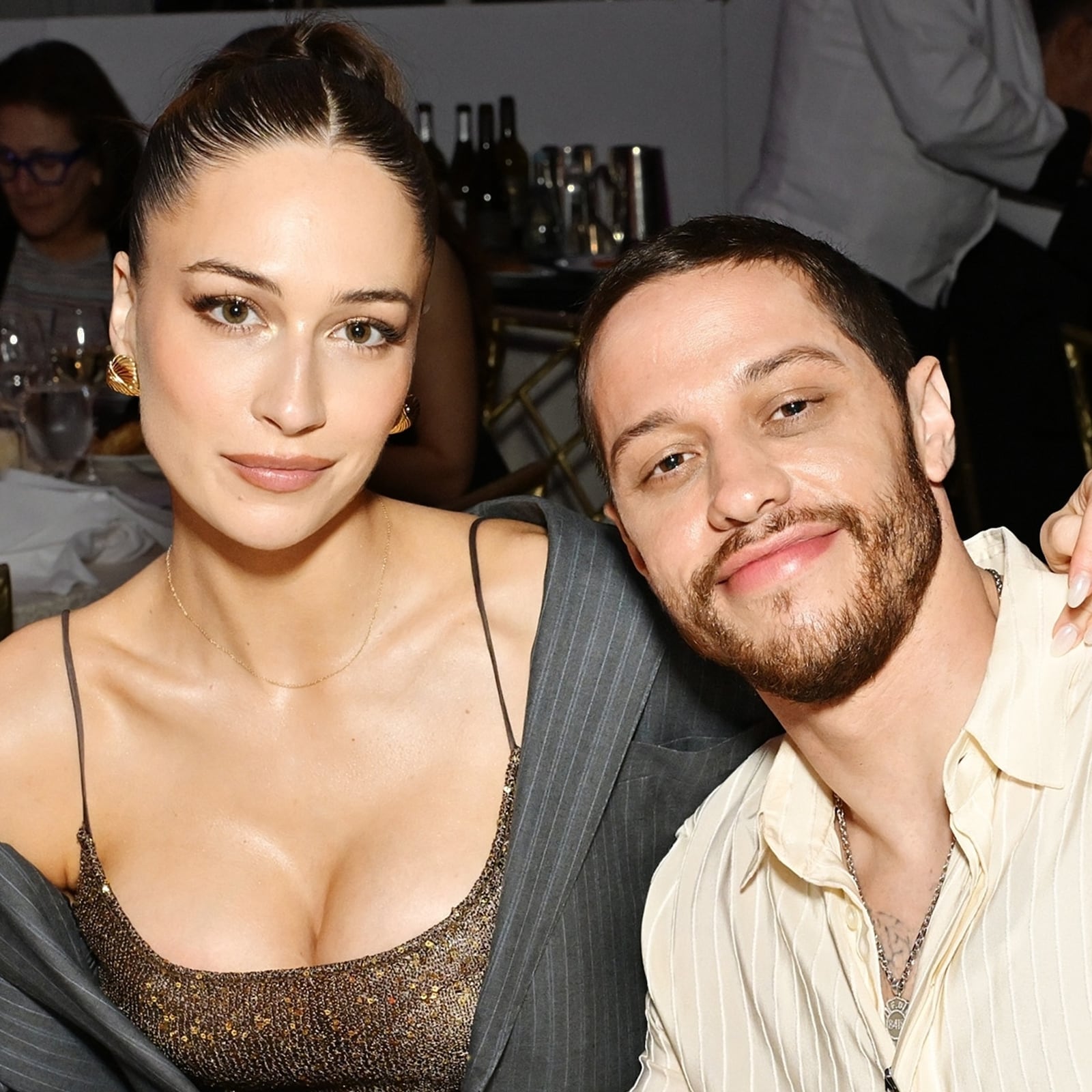 Pete Davidson and his girlfriend Elsie Hewitt