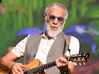 LONDON, ENGLAND - JULY 11: Yusuf Islam, formerly know as Cat Stevens, performs on the Great Oak Stage during BST Hyde Park at Hyde Park on July 11, 2025 in London, England.