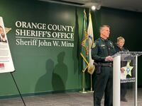 At a press conference on Friday afternoon, Orange County Sheriff John Mina discussed the discovery of missing 13-year-old Madeline Soto's body.