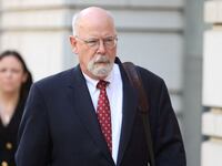 Special Counsel John Durham departs the U.S. Federal Courthouse in Washington, U.S. May 17, 2022.