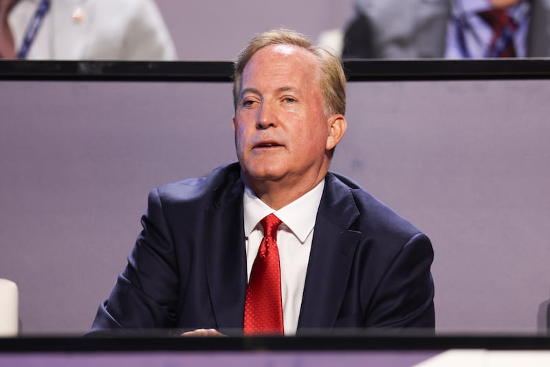 Texas Republican Senate candidate, Texas Attorney General Ken Paxton attends the first day of the 2026 Republican National Convention at the American Airlines Center on September 09, 2026 in Dallas, Texas. U.S. President Donald Trump will headline the Republican National Committee's first-ever midterm convention as he aims to highlight his administration’s achievements and rally support for GOP candidates just two months before the upcoming elections being held on November 3.