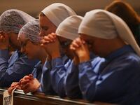 Nuns in prayer