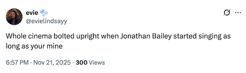 A post on X