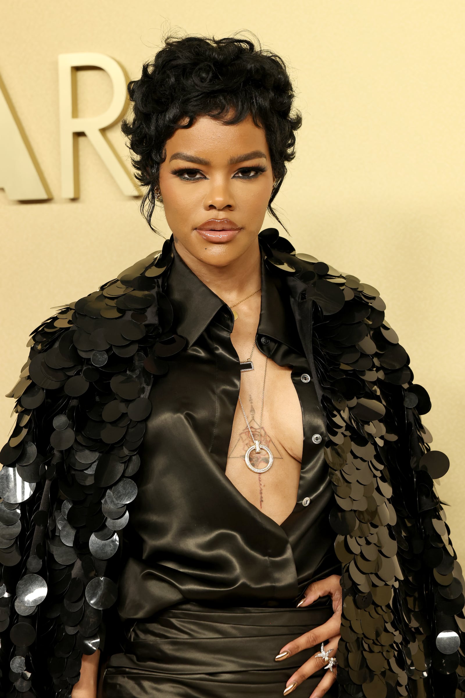 Teyana Taylor at the 98th Oscar Nominees Luncheon in Beverly Hills, 2026.
