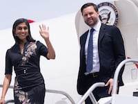 J.D. Vance and Usha Vance