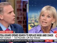 Jennings chided Gretchen Carlson for being “angry,” as she responded to his point on CNN’s NewsNight.