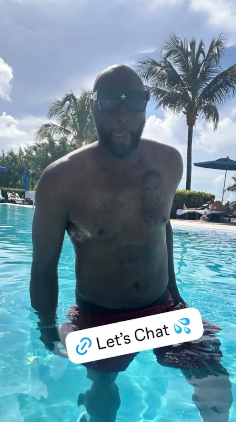 Lamar Odom promotes his OnlyFans.