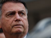 A picture of former Brazilian President Jair Bolsonaro. A hacker testified on Thursday that Bolsonaro asked him if it was possible to breach the country’s voting systems—and promised to pardon him if he was caught.