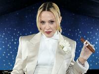 Madonna attends the 2025 Met Gala