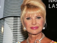 U.S. socialite Ivana Trump arrives for the Los Angeles launch of Ivana Trump Las Vegas, a luxury residential building, at the Regent Beverly Wilshire Hotel in Beverly Hills August 15, 2005.