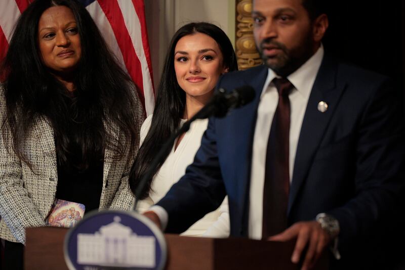 Alexis Wilkins was at Kash Patel's side when he was sworn in as FBI director. Soon afterwards, she moved to pursue her singing career in Nashville.