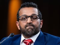 UNITED STATES - SEPTEMBER 16: FBI Director Kash Patel testifies during the Senate Judiciary Committee hearing titled "Oversight of the Federal Bureau of Investigation," in Hart building on Tuesday, September 16, 2025. (Tom Williams/CQ-Roll Call, Inc via Getty Images)